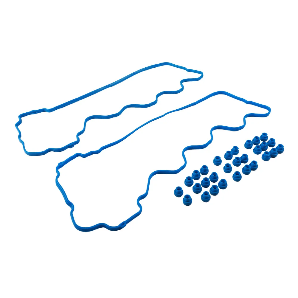 Engine Parts Valve Cover Gasket Set Fit 4.6 5.4 L V8 281Cu 330Cu For 04-06 Ford F-150 Lincoln Avanti Mercury Mustang Mark LT