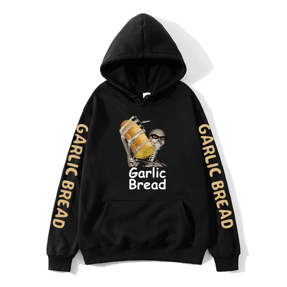 

Garlic Bread Hoodie Cartoon Graphic Sweatshirt Harajuku Men Clothing Harajuku Top Autumn Winter Y2k Clothes Streetwear Women