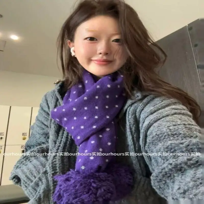 cachecol-de-bolinhas-ins-cachecol-fino-de-trico-com-laco-fofo-acessorio-versatil-para-mulheres-no-inverno-quente-e-macio-moda-kawaii-novo