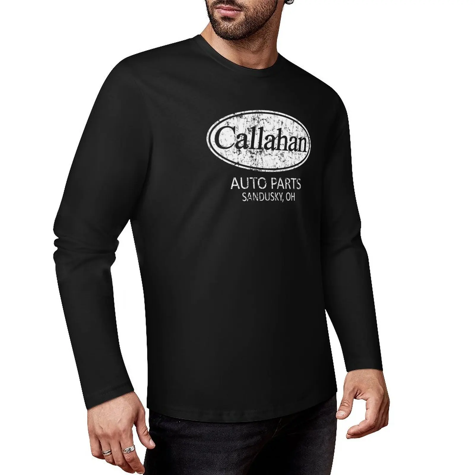 

Callahan Auto Parts Длинная футболка с аниме, забавные футболки, футболка на заказ, создайте свой собственный дизайнер, футболка для мужчин