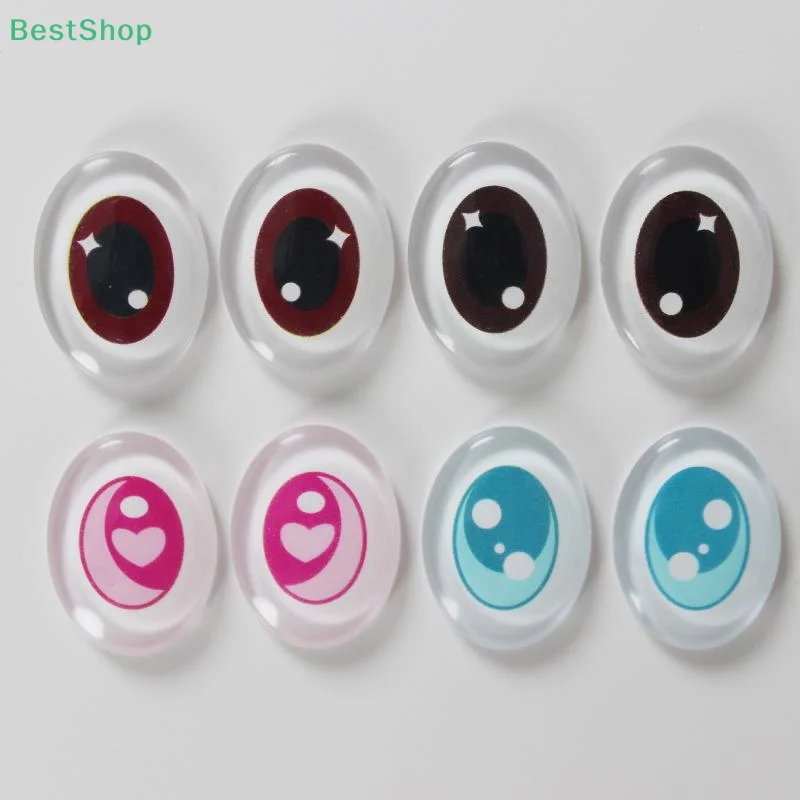 maveraRebeccaalesPer bambola di simulazione Labubu Glass Eye Patc, parti di ricambio per occhi 40 pezzi