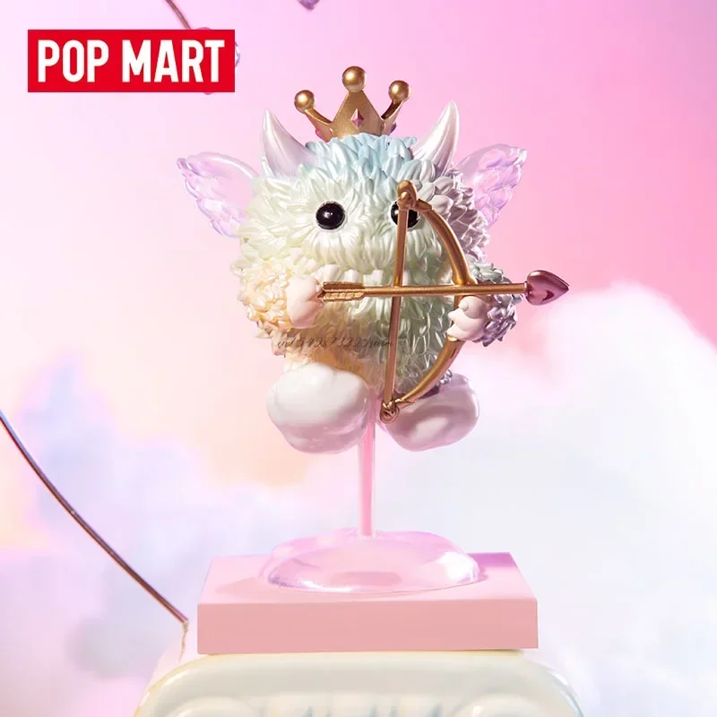 Popmart Instinctoy Monster puszyste radosne życie pudełko z niespodzianką zgadnij torbę tajemnicze pudełko zabawki lalki śliczne Anime rysunek ozdoby kolekcja