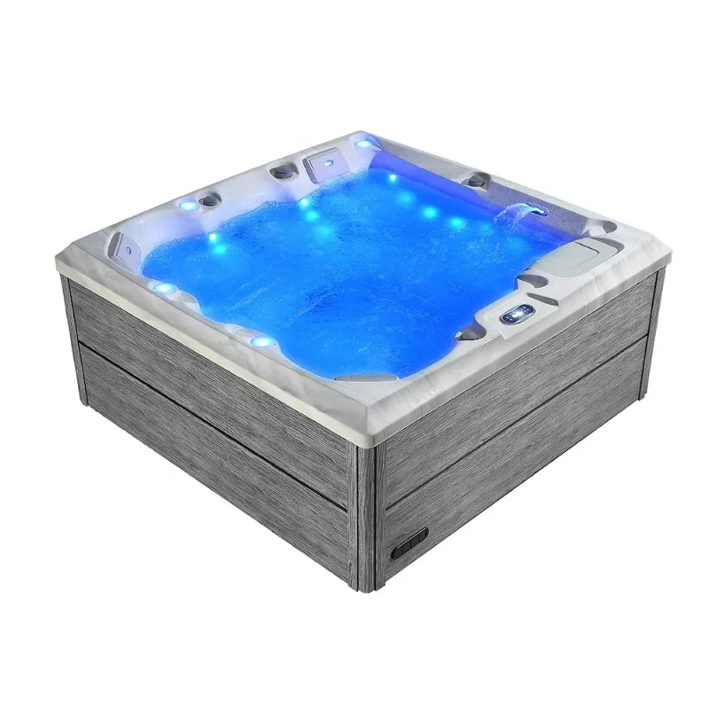 Jacuzzi Exterior Personalizado FL 2026, Piscinas Estructurales, Bañera de Hidromasaje Portátil de Acrílico para Hotel, Bañera de Lujo Monalisa