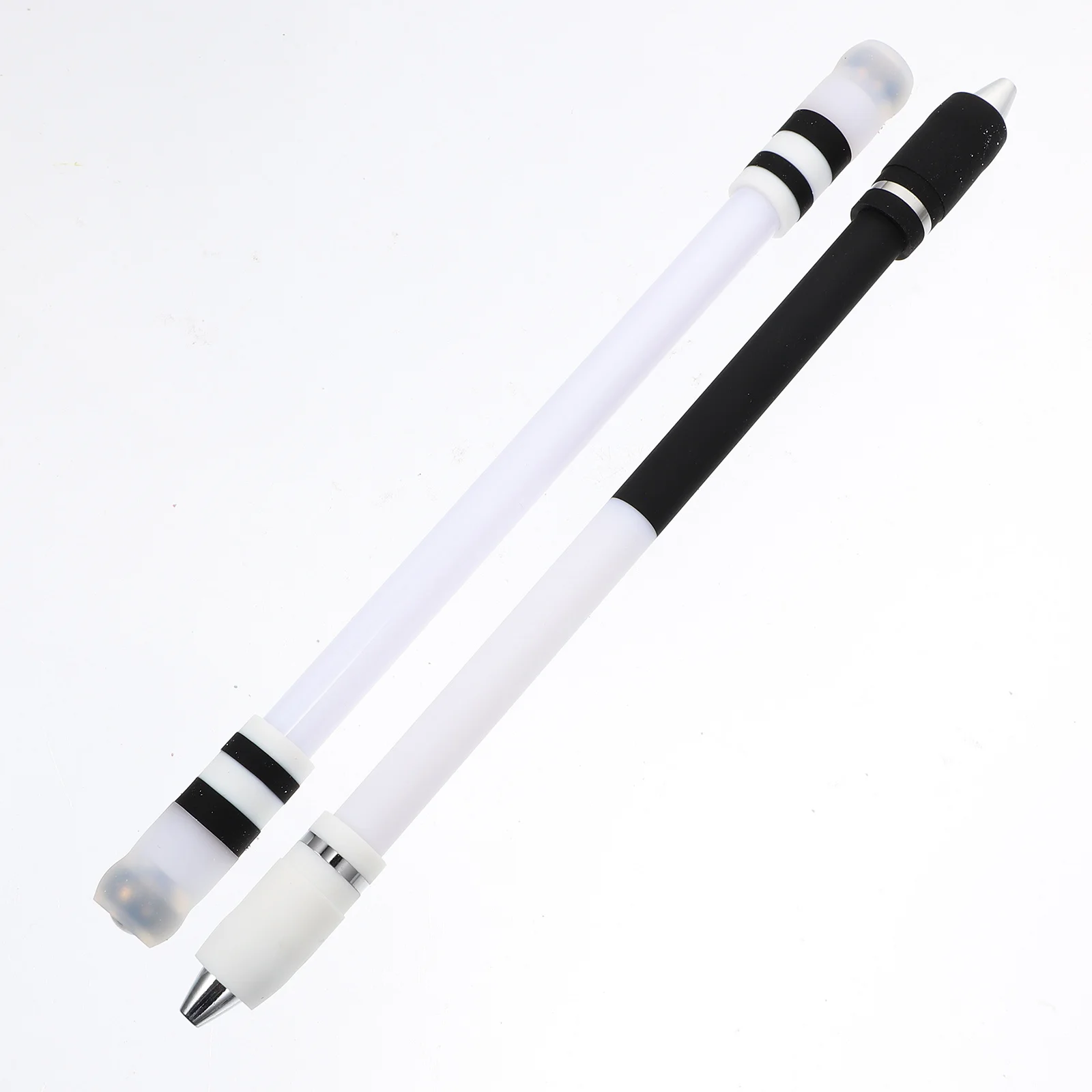 

2Pcs Rotating Pens Portable Flipping Professional Flying Relax Stress Students Finger Spin