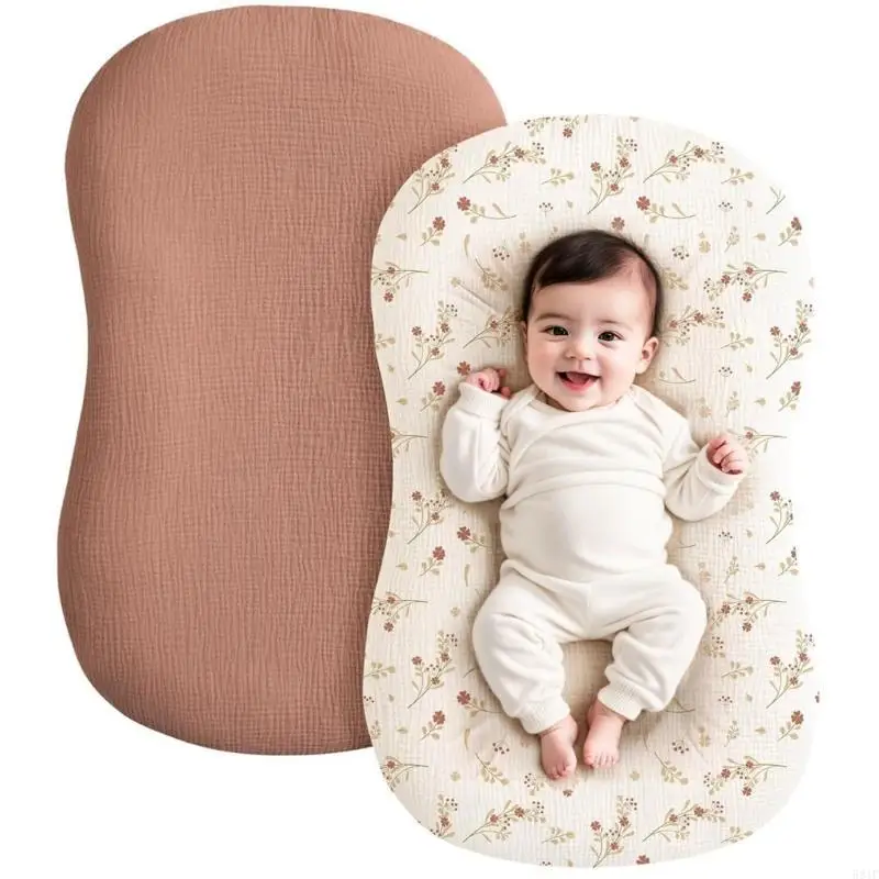 Drap-housse pour bébé, 2 pièces, housse pour chambre bébé, essentiel confortable, 581F