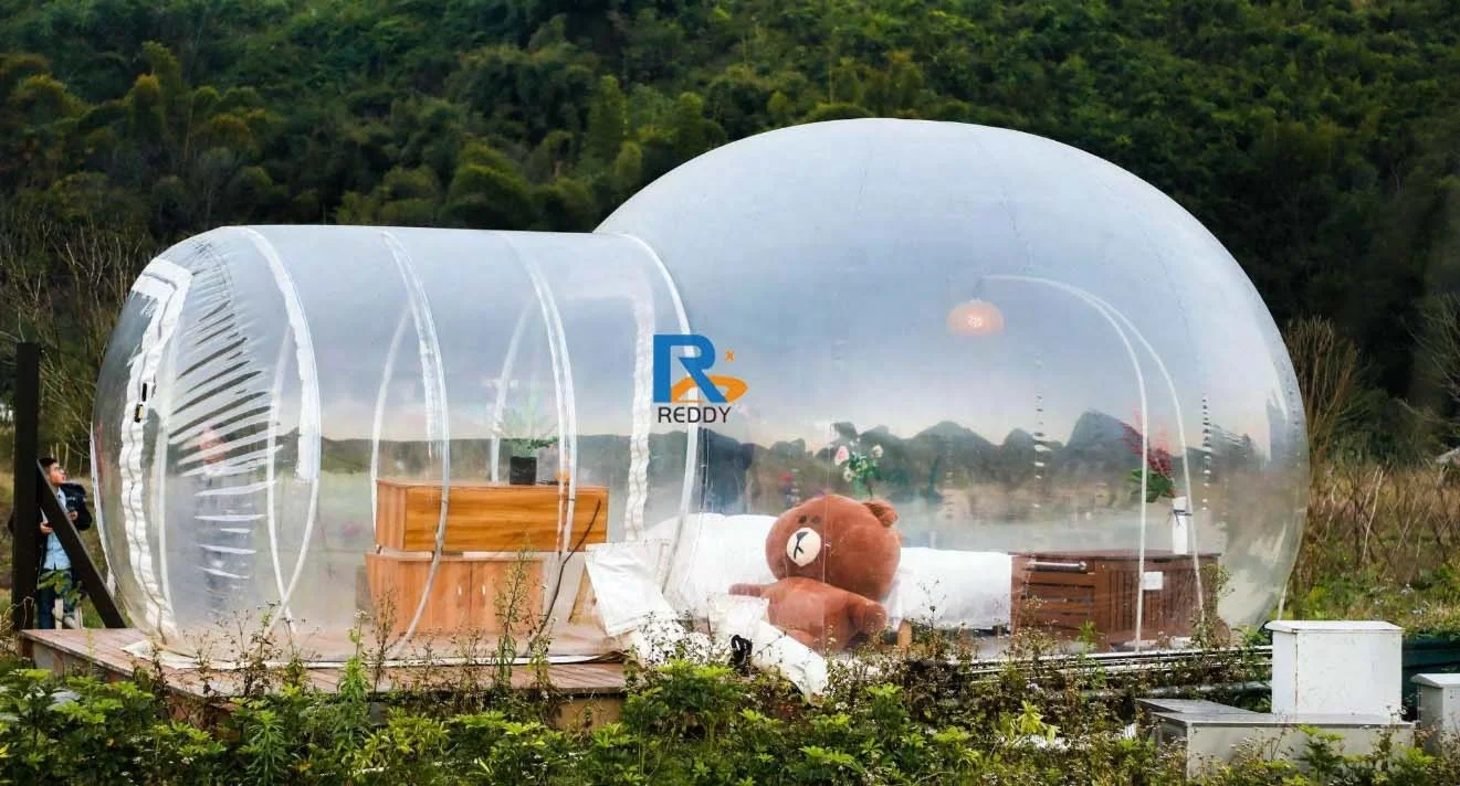 Customized inflatable bouncing bubble house balloons factory price balloon tent bubble house dome inflatables bubble tent