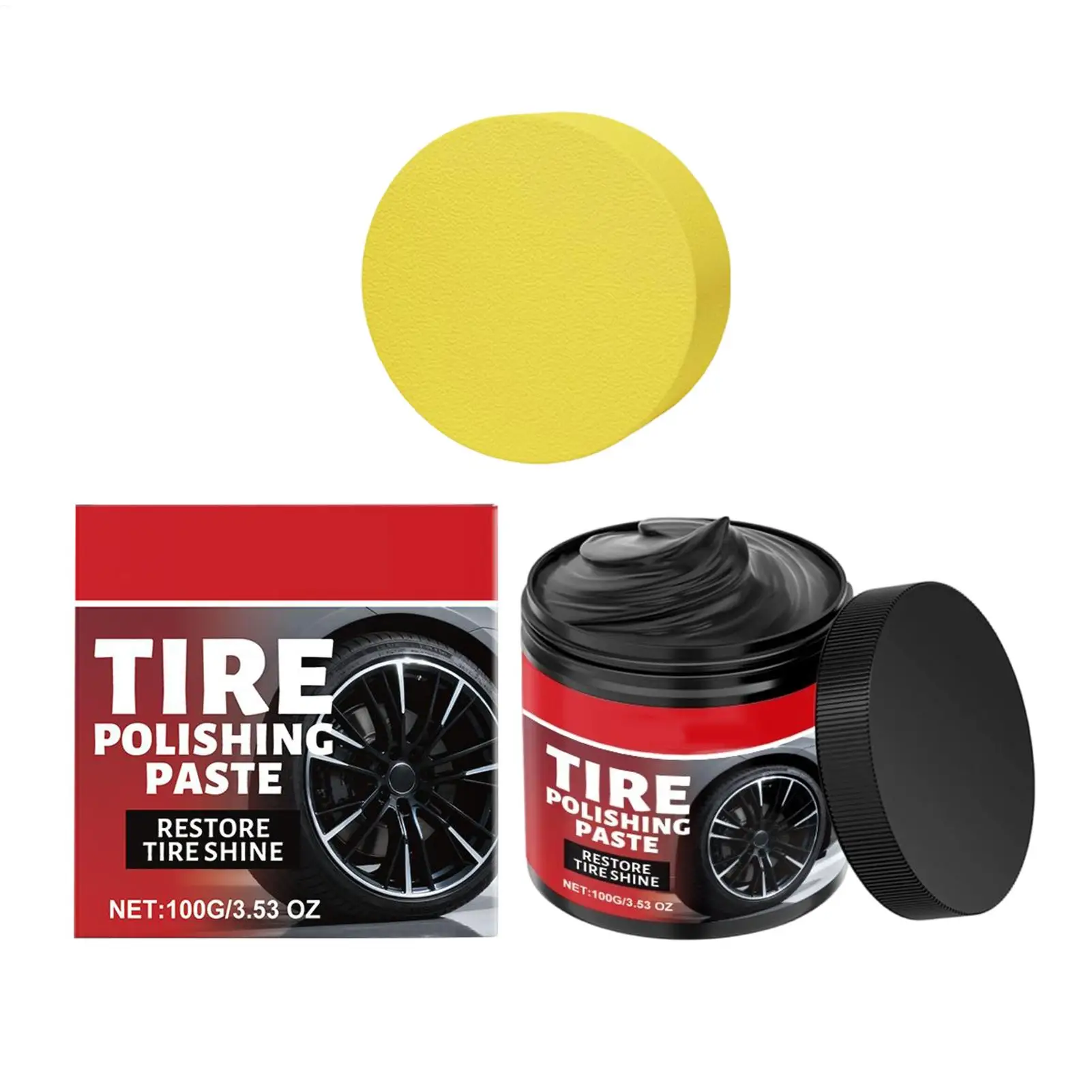 Wheel Shine for Car Tires Automotive Tire Care Product Automotive Tyre Restorer for Trucks Sedans RVs SUVs Collectors Dealers