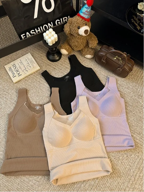 سترة دافئة مبطنة للخريف والشتاء للنساء مقاس كبير ملابس داخلية بطبقة أساسية صديقة للبشرة تمنع التوسع