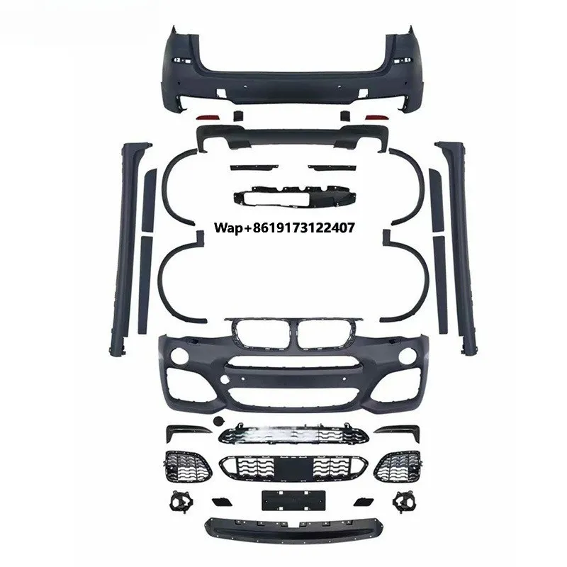 

Body Kit Car Parts Car Bumpers Suitable for 14-17 Model X3 F25 Modified M-TECH Bumper Kit MT Style Body Kit