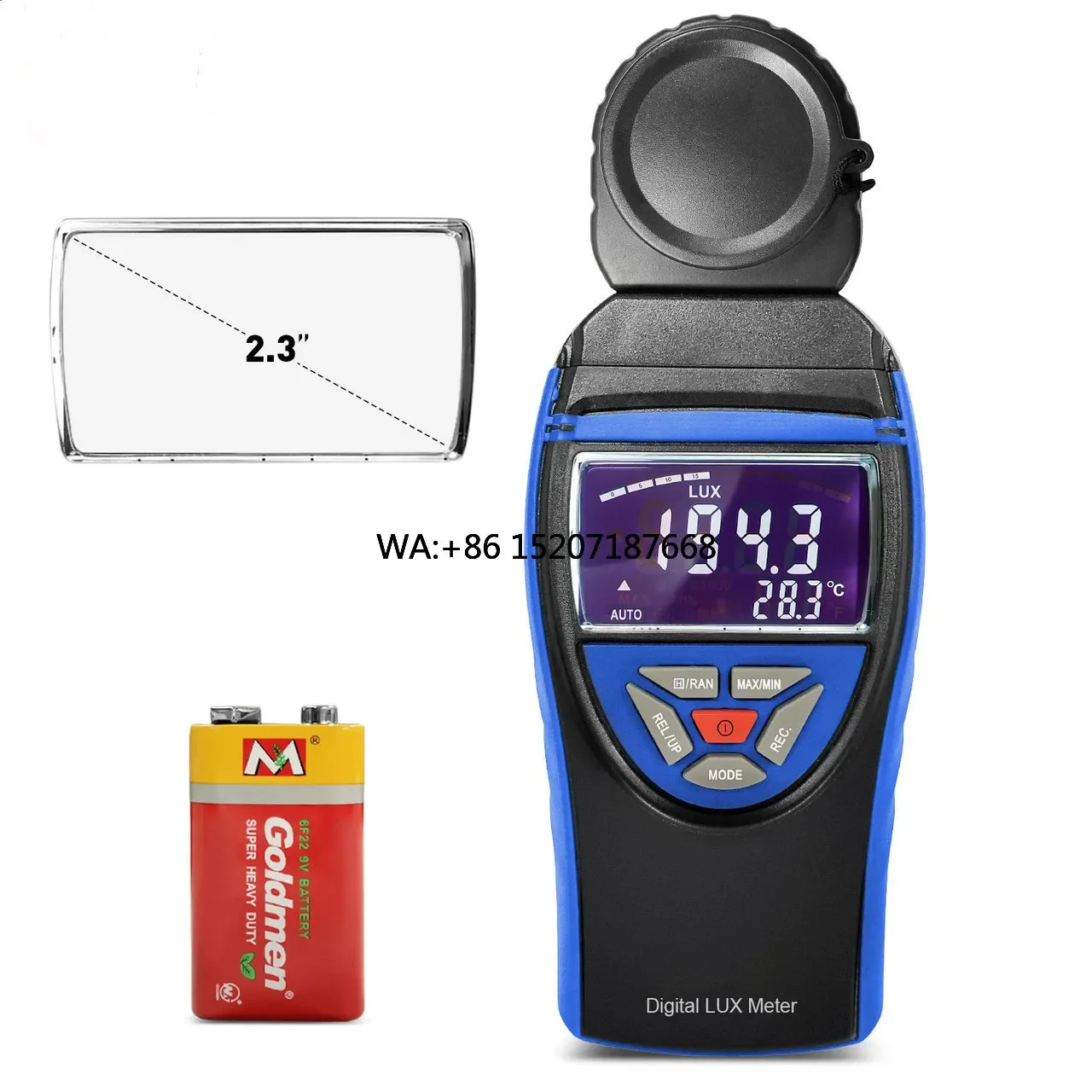 

HP-8801B Digital Rotatable Detector Light Meter Testing Equipment