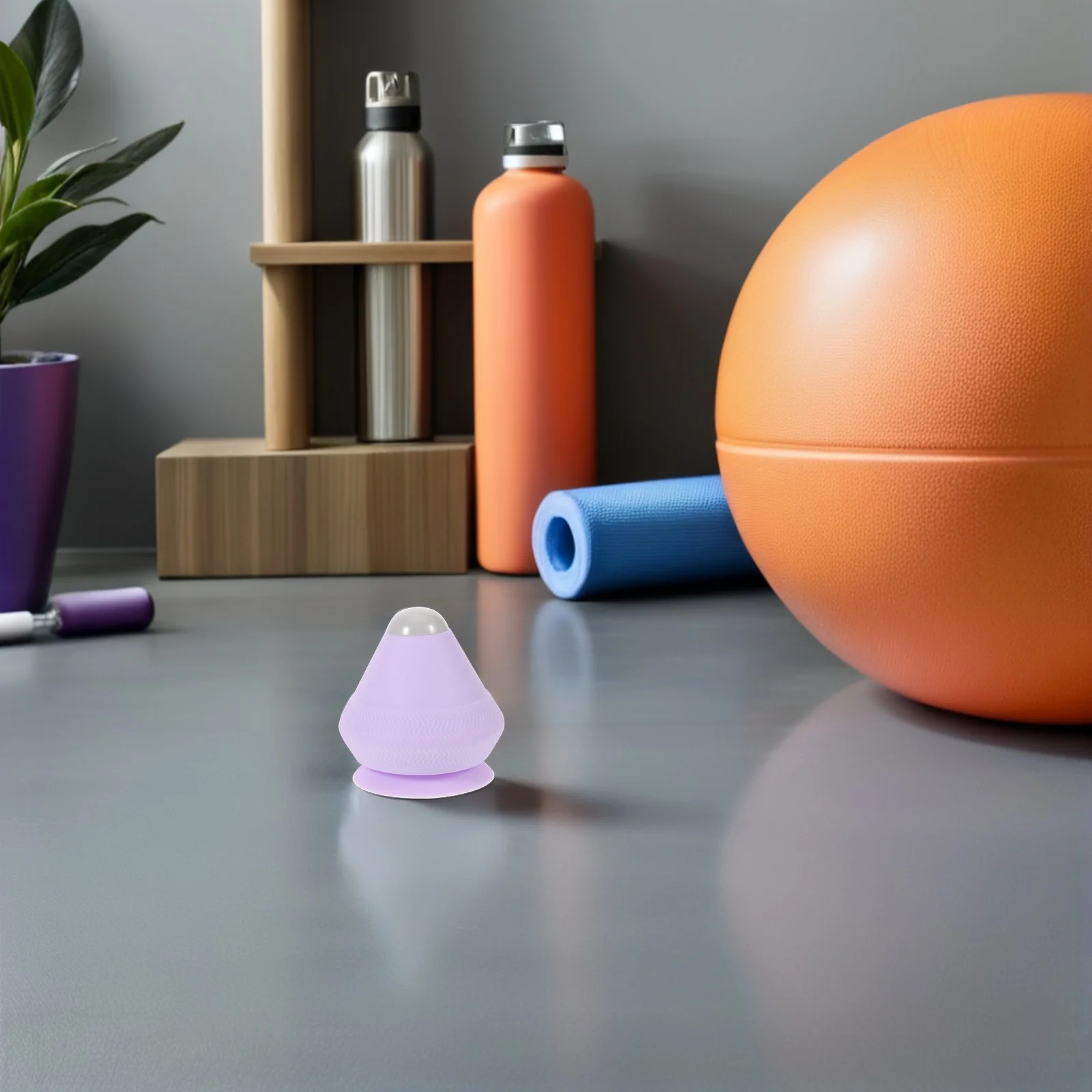 

Массажные инструменты Электрический шариковый роликовый массажер для ног и шеи Фитнес Йога Лаванда Фасциальная точка