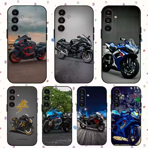 S-SUZUKIes MOTOR Phone Case For Samsung S24,S21,S22,S23,S30,Ultra,S20,Plus,Fe,Lite,Note,10,9,5G Black Soft Cover
