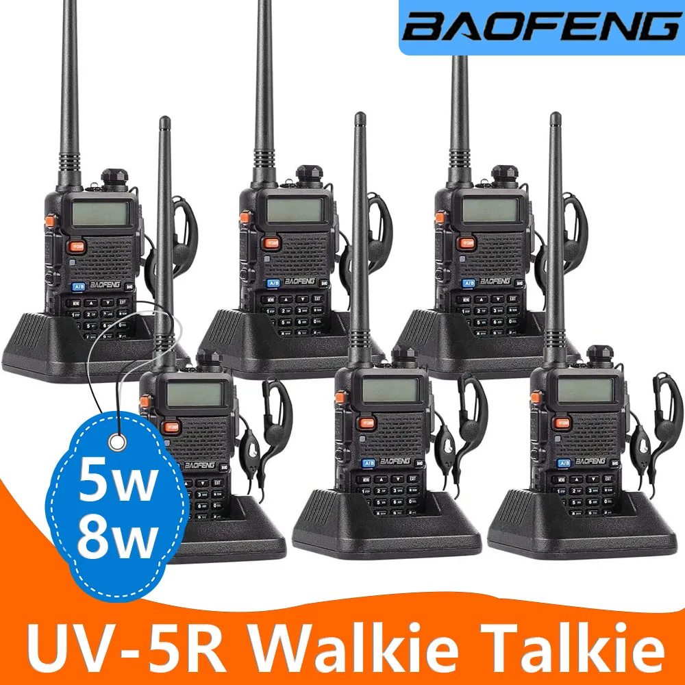 2pz-4pz-6pz-baofeng-uv-5r-5w-8w-walkie-talkie-tri-power-ad-alta-potenza-dual-band-lunga-portata-128-canali-radio-portatile-bidirezionale
