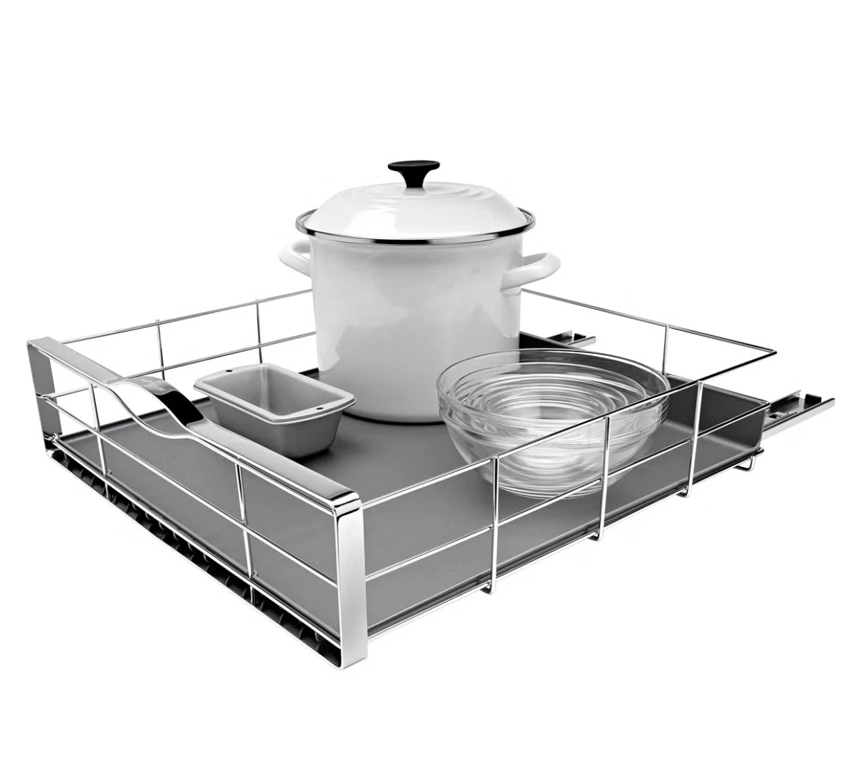 

20" Pull-Out Cabinet Organizer Chrome