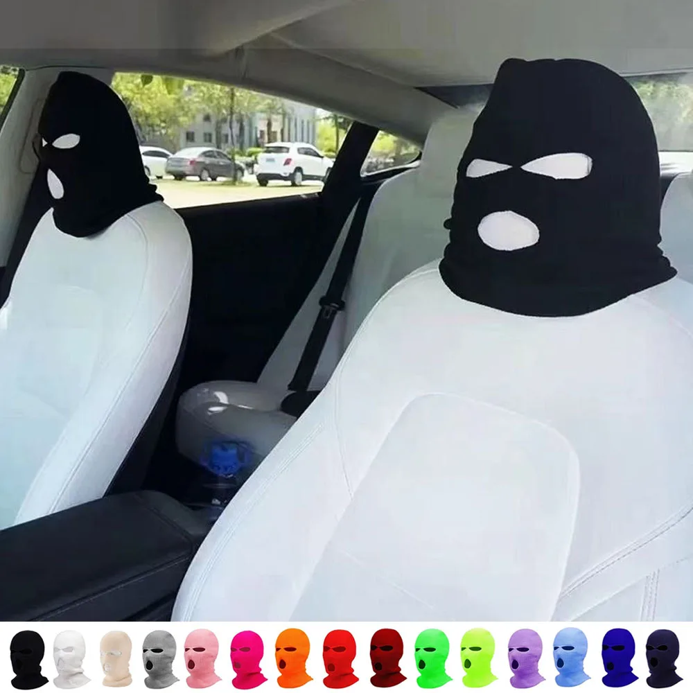 Funda para reposacabezas de asiento de coche, cubierta divertida para Chevrolet Evanda Blazer Cruze Captiva Corvette Aveo Impala Camaro Malibu Tahoe