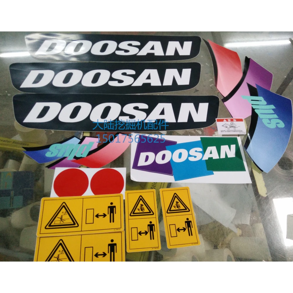 

Экскаватор для Doosan Daewoo Dh55/dh60-7/80-7 новая наклейка на все автомобили, черная ярлык, Новинка