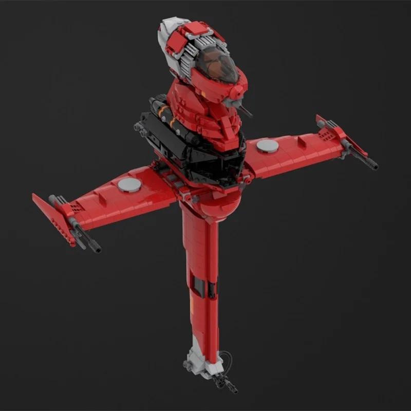 1427pcs MOC Blade Wing B Prototype Star Battle UCS Model Building blocks Construction Education DIY Kids Christmas gifts toy