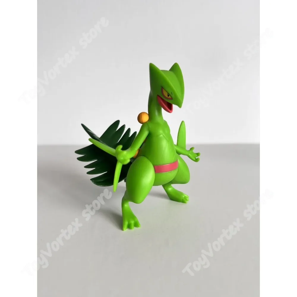 NUOVO BKM Pocket ACE Sceptile Figura animale GK Modello Giocattoli Sceptile PVC Status Figura Decorazione da scrivania Articoli Regalo di compleanno