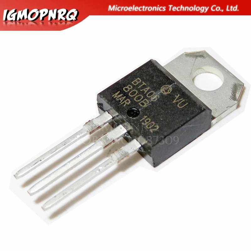 5 stücke BTA06-800B BTA06-800 bta06 triacs 6a triacs to-220 neues original