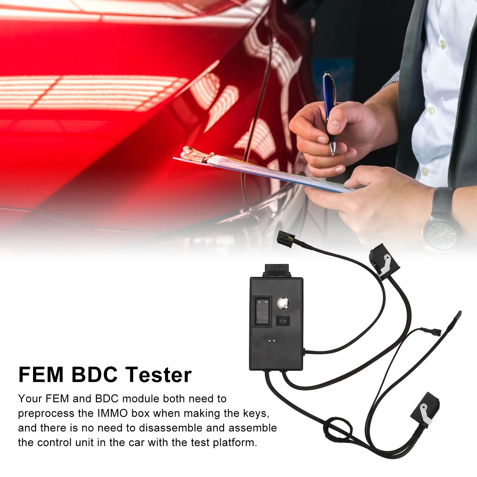 Автомобильный модуль FEM BDC с заменой индикатора для F20 F30 F35 X5 X6 I3 FEM BDC Programmer FEM BDC Tester