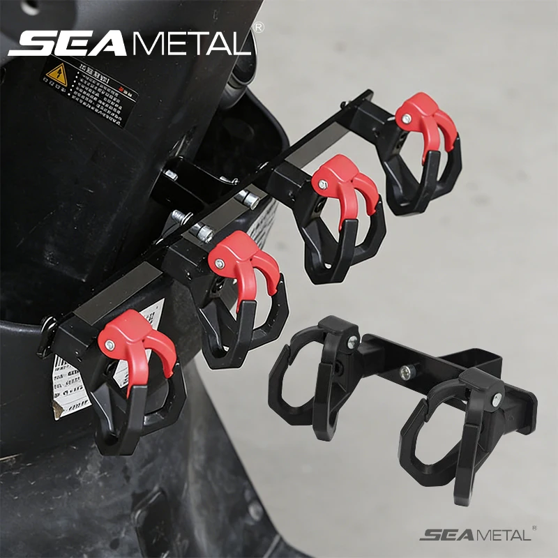 

SEAMETAL Motorcycle Storage Hook Large Load-Bearing Stable Hanging Hook Universal Scooter Hanger Organizer