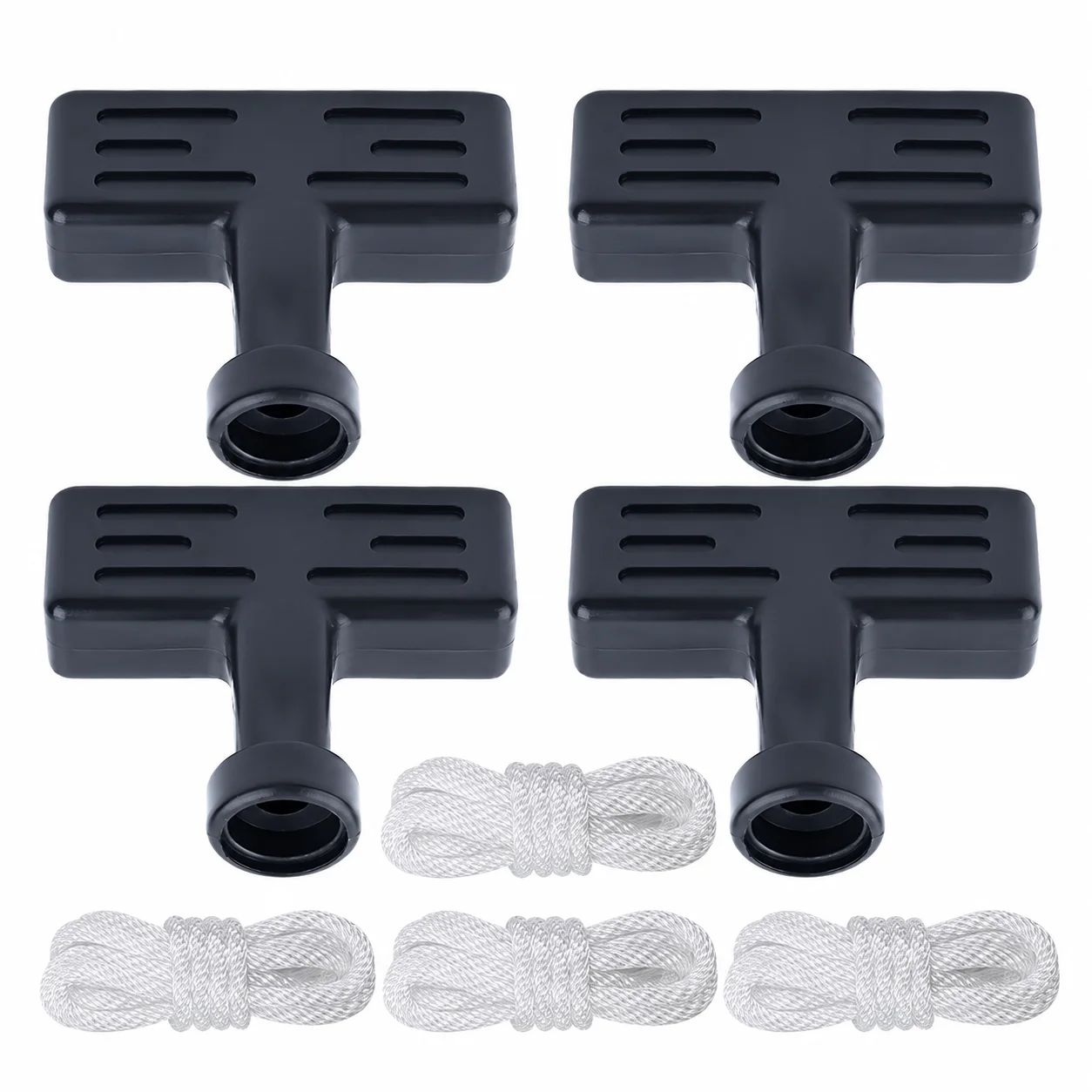 Recoil Pull Start Handle Rope Kit For Honda GX100 GX120 GX160 GX200 5.5HP 6.5HP Engine Parts 4PCS 28461-ZH8-013 28462-ZH8-003