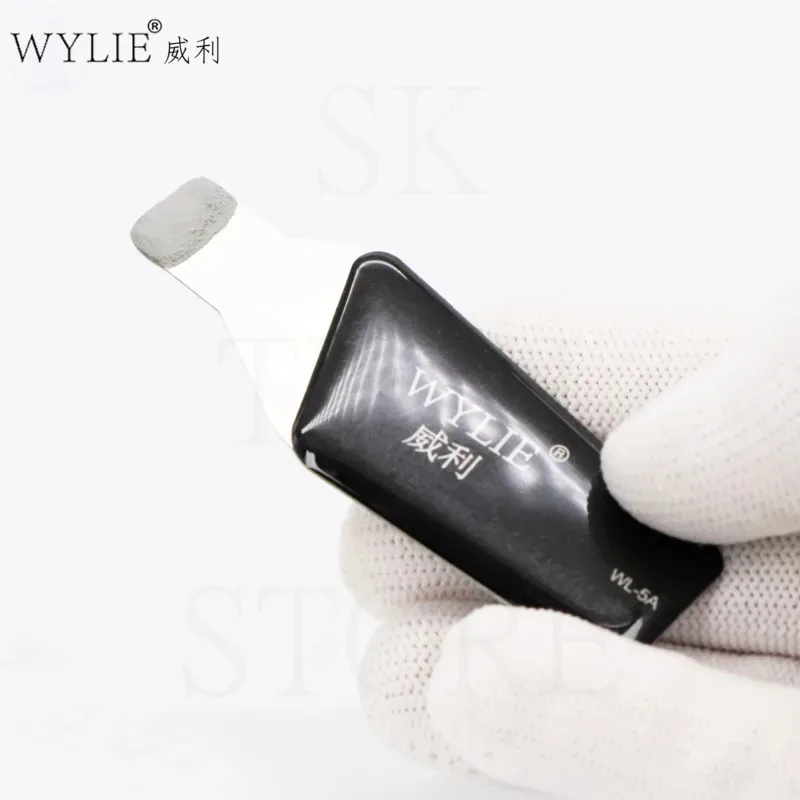 Alat Pembuka Ponsel 2 In 1 Spudger Pry Pisau Baja Tahan Karat untuk Membongkar Baterai Layar LCD Casing Ponsel Alat Lem Gores