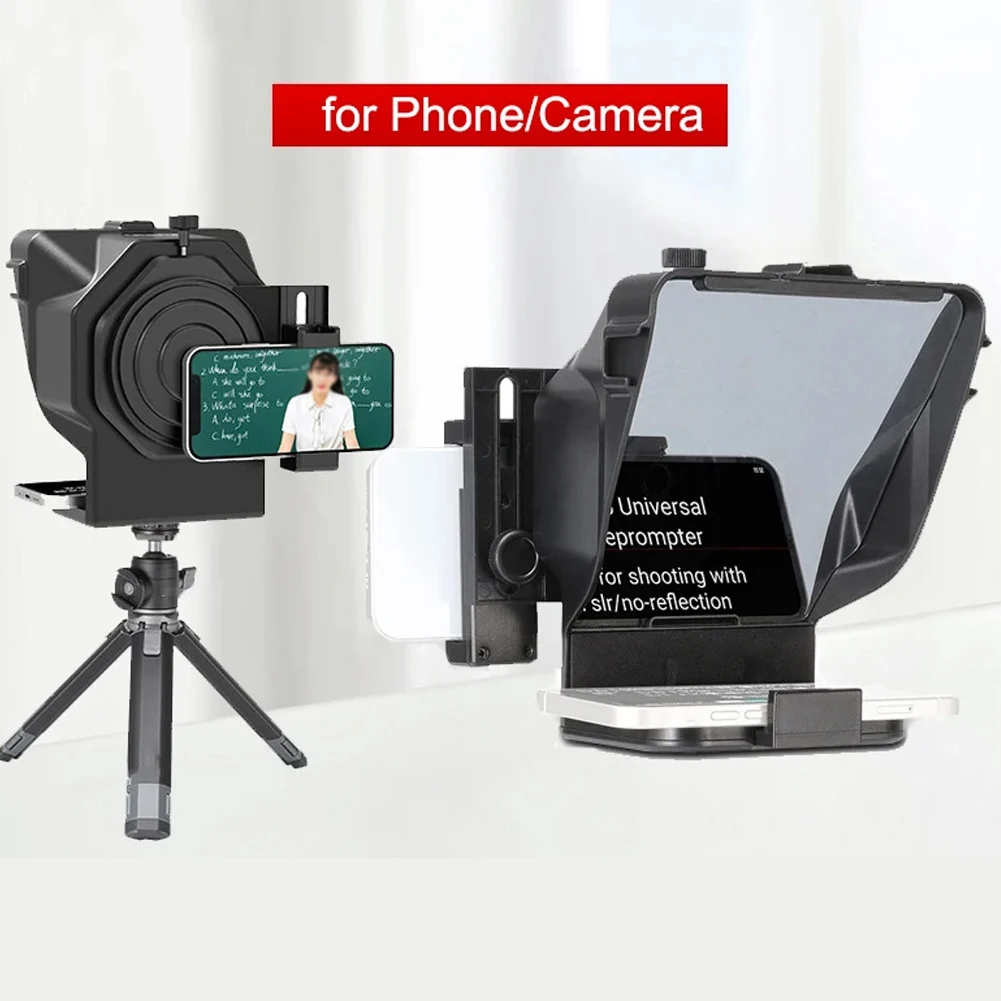 Teleprompter With Remote Control Photography Accessories For Smartphone Camera Professional Photography Accessories