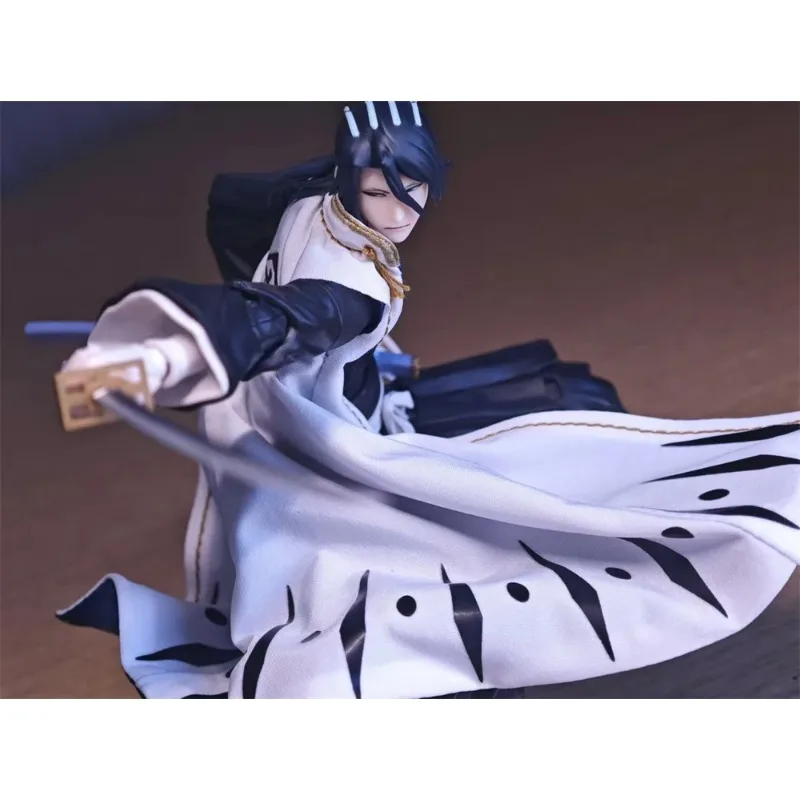 Handgefertigter 1/12 Japanischer Anime Klassischer Charakter Weißer Federwebstoff-Umhang Zubehör für SHF Actionfiguren Körpermodell – Detail 4