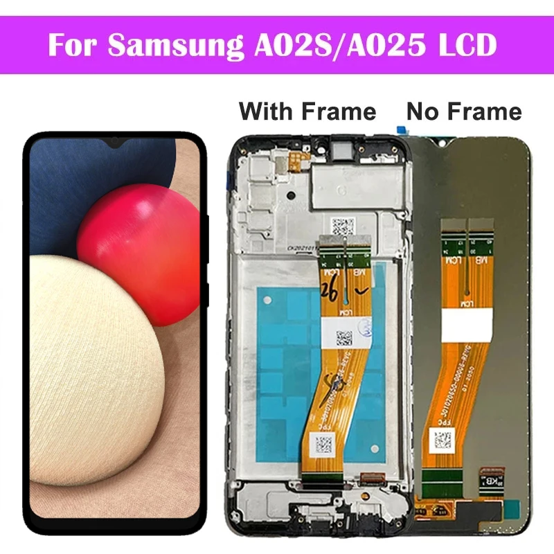 LCD For Samsung Galaxy A02s LCD Display With Touch Screen Digitizer Assembly For Samsung A02s A025M A025F/DS LCD