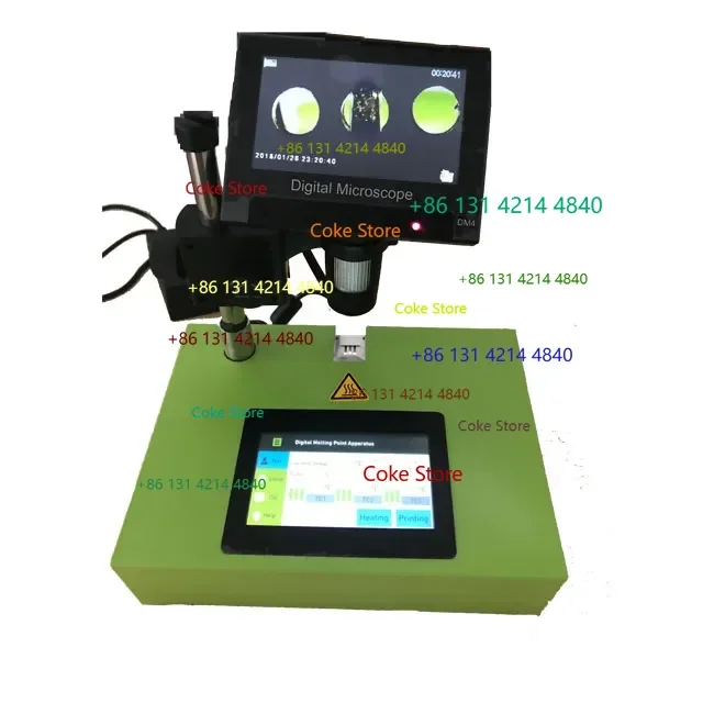 

JHX-5 Цифровой микроаппарат точки плавления с цветным сенсорным экраном