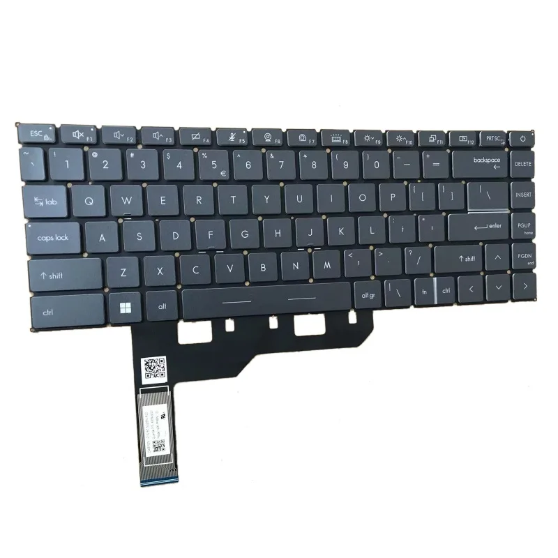 Imagem -03 - Nós Teclado Retroiluminado para Laptop Novo para Msi Note14 A11s A11sc A11m Ms14c4 Ms-14c5 Ms-14d3 Summit E14 A11scs A11mt B11sct