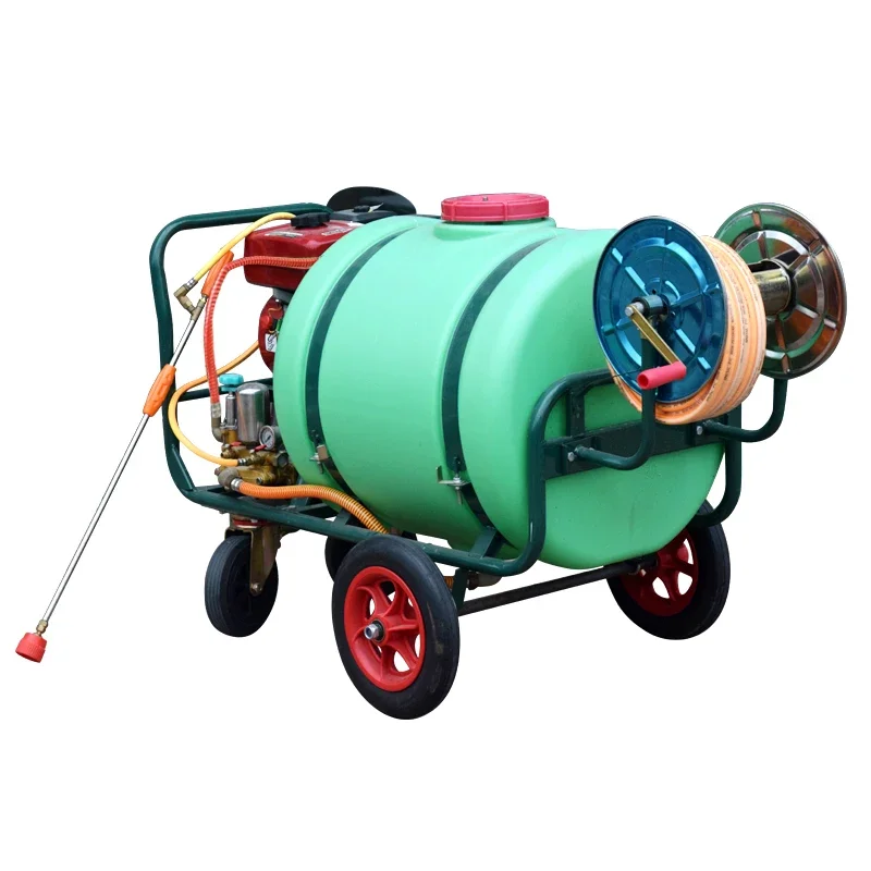 

Garden Gasoline Power Pump Sprayer 50L Tank Wheels Trailer Farm Weed Pest Control Machine Spraying 30 Agriculture Provided 2.2