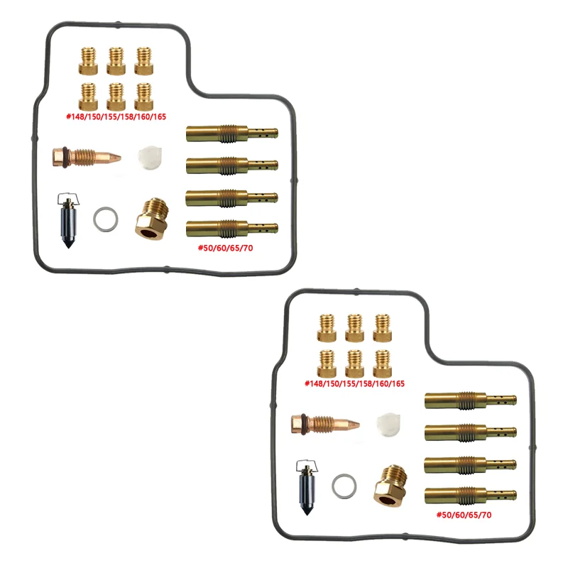 Kit de réparation de carburateur pour Honda, pièces de flotteur, aile duo, GL1500, SC22, 1988-2000, GL 1500