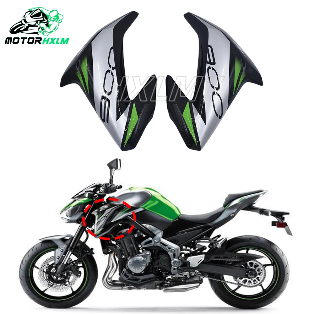 

Z900 Accessories Gas Tank Side Trim Cover Panel Fairing Cowl Protect Fit For Kawasaki Z-900 2017 2018 2019 Z 900 Motor Fairing