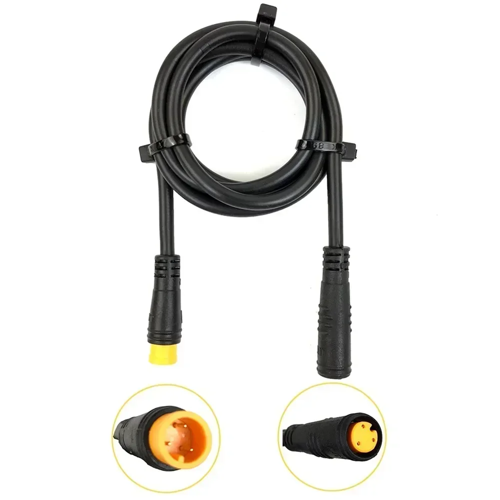 2/3/4/5 Pin Cable Ebike Display Connector Waterproof Connector Signal Line 80cm Electric Bike Display Extension Cable Connector