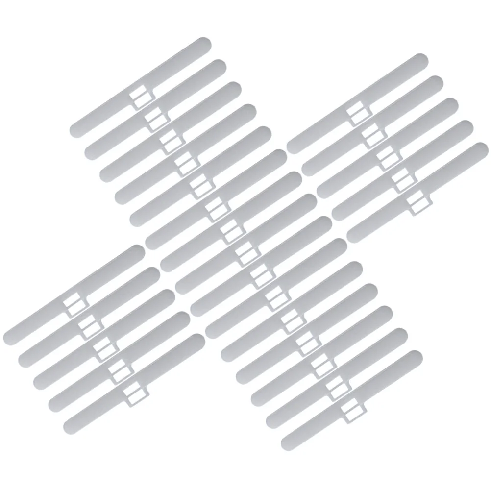

30pcs Double Hole Vertical Blind Plastic Replacement Parts for Home Office Kitchen Bathroom