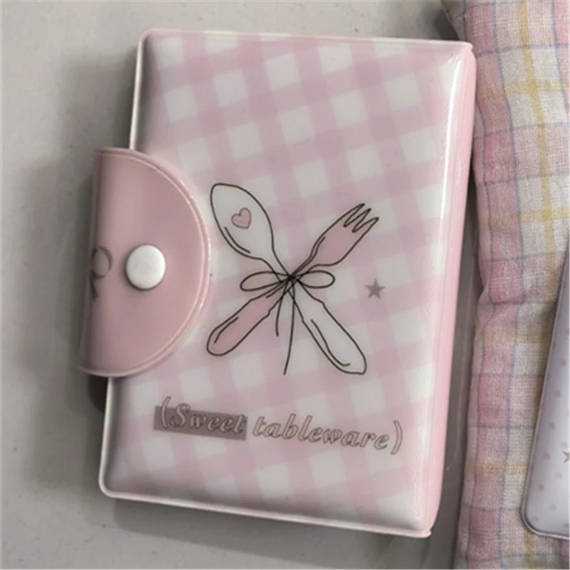 Sweet Cute Organizer Card Album Idol Photo Card Card Holder Photo Album Postcard Collector Card Lomo Card Kpop Binder