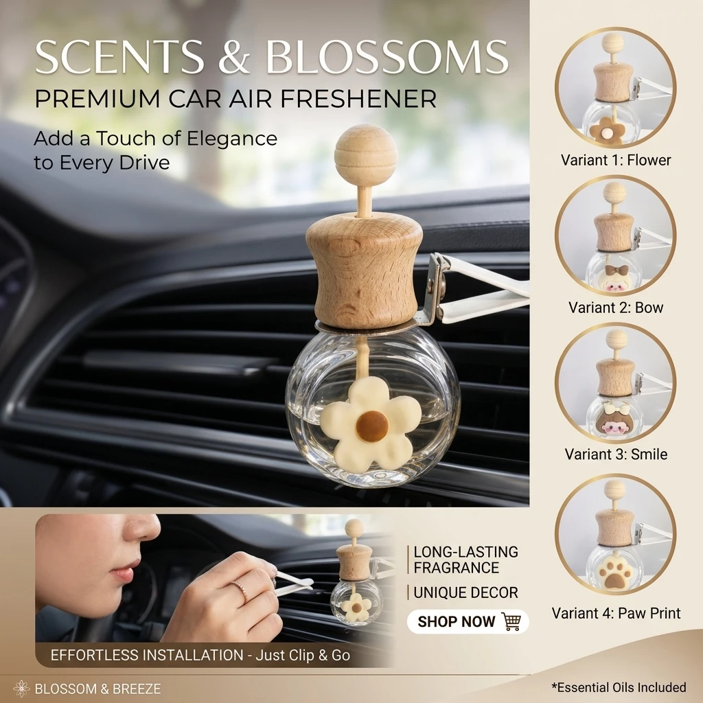 Perfume Fragrance Type - Автомобильный флакон для духов, мультяшный тип