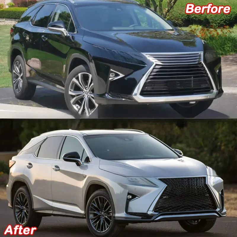 Factory Hot Selling F Sport Style Grille Assembly Fit  2016-2019  RX350 RX350L RX450H Front Bumper Upper GrillsTrim Body Kit