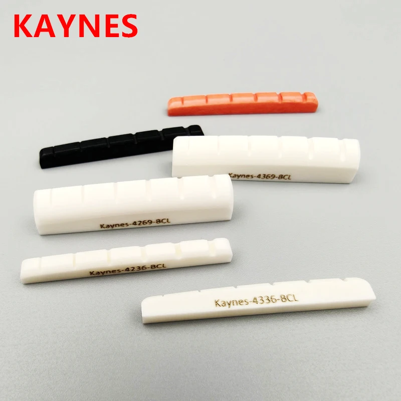 KAYNES 1 Piece Bone Nut For ST TL SG LP Electric Guitar 42mm/43mm