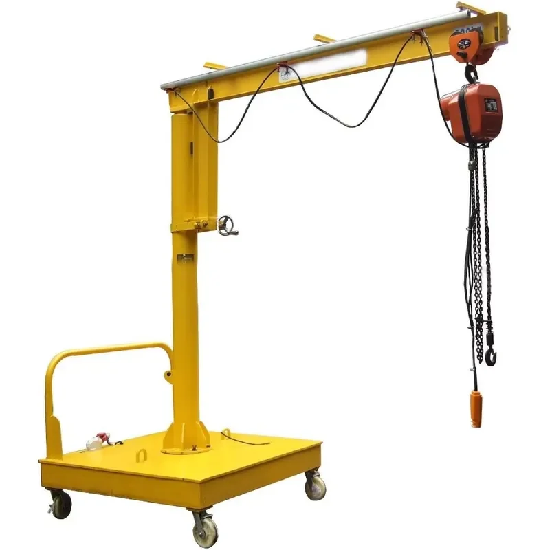 Recycling Machine 2026 500kg to 1000KG Heavy Fixed Column Lifting Jib Crane Price Hoist 360 Degree Manufacture
