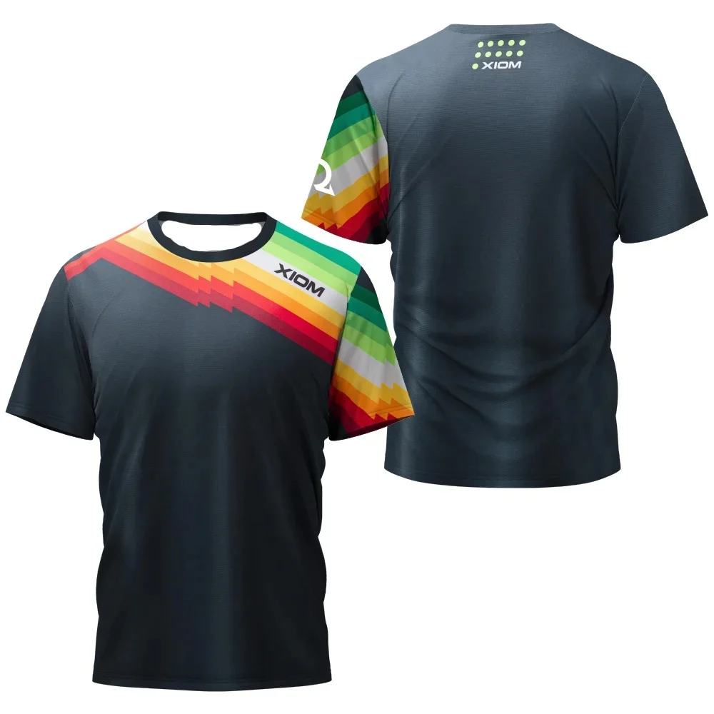 Men's and Women's T-shirts, Sports Quick Drying, Cycling, 3D Printed Patterns, Racing Sportswear, National Competition Specific