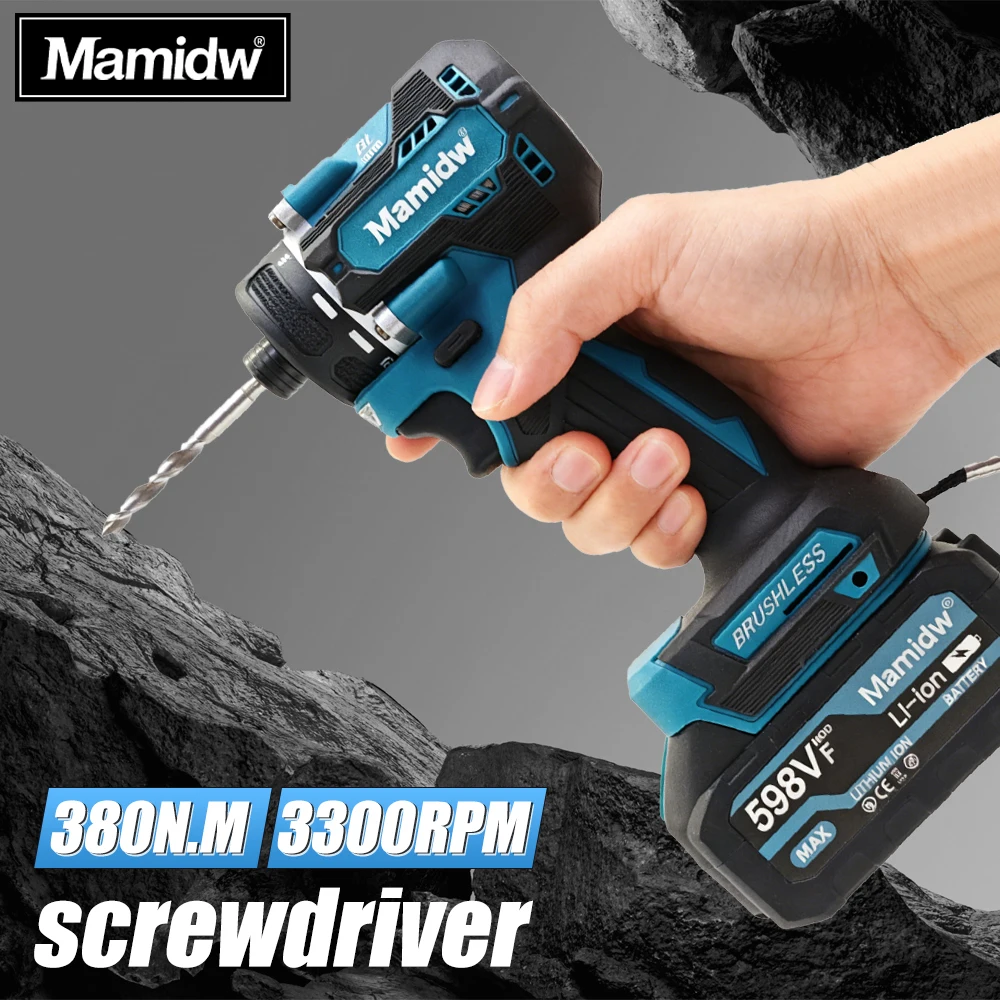 سائق تأثير لاسلكي LXT BL محرك بدون فرشاة 18 فولت مثقاب كهربائي لمسمار الخشب T-Mode 180 N · M أدوات كهربائية لبطارية ماكيتا