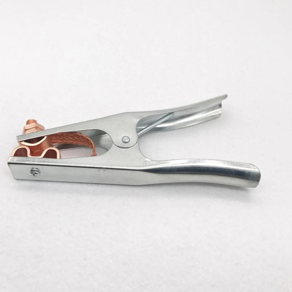 

1Pcs 400A Ground Cable Clip Earth Wire Holder Welding Clamp Sturdy Reliable Tool for Welding Jobs 400A Ground Clamp