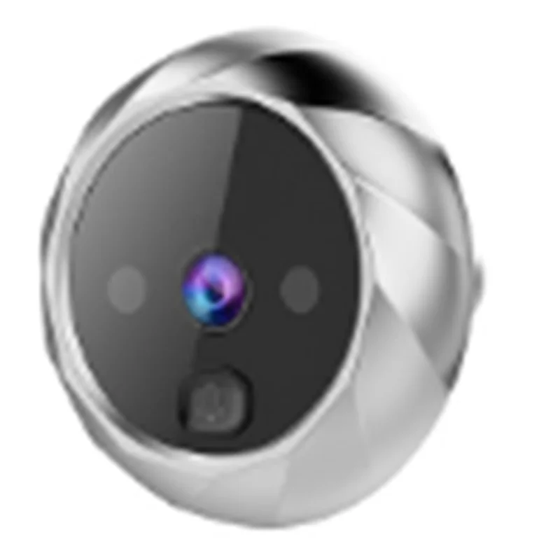 ABSQ-Visualizzatore digitale Spioncino Telecamera per porta Campanello Monitoraggio digitale per porta con visione notturna da 2,8 pollici