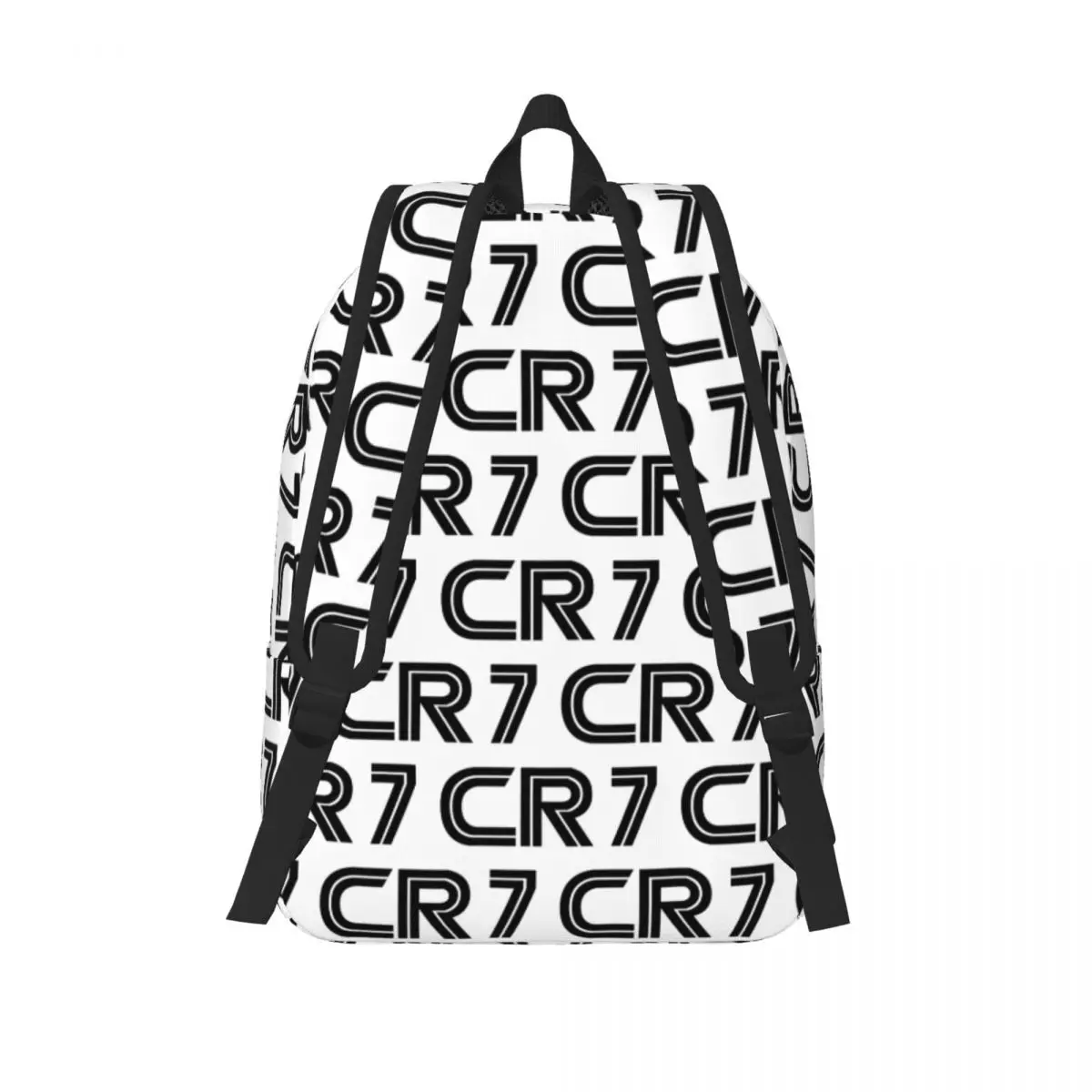 CR7 Fan Cristiano Ronaldo Portugal Backpack Boy Girl Kids Student School Bookbag Football Canvas Daypack Preschool Primary Bag