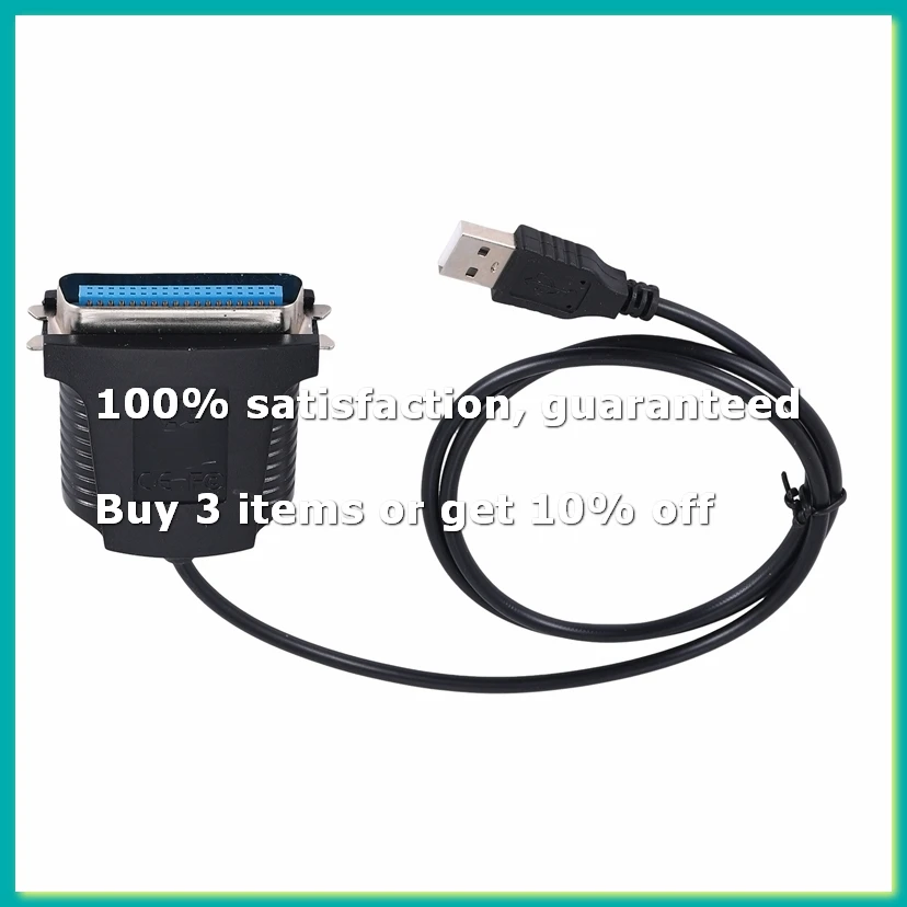 USB to Parallel 36 Pin Centronics Printer Adapter Cable-DTD2