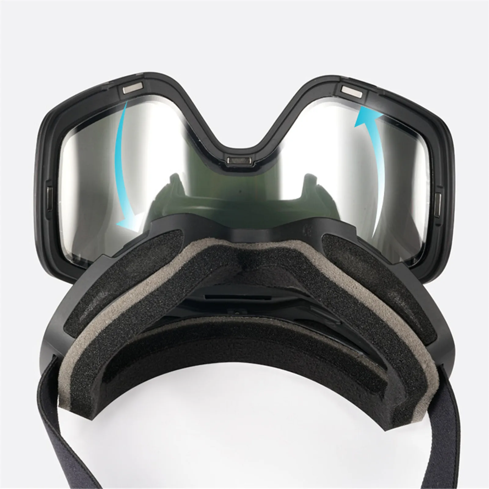 

Winter Skiing Goggles Magnetic Double-layer Protective Glasses Wind/snow/fog Proof Skiing Glasses Outdoor Sports Accessories 1pc