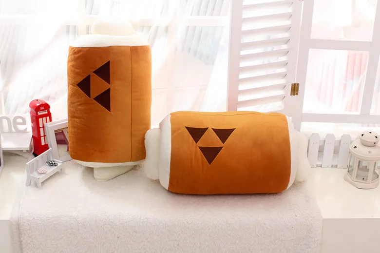 Mooie Monster Hunter Enorme Gegrilde Vlees Kussen Pluche Barbecu met Grote Bot Knuffel Kinder Kerst Woondecoratie Cadeau